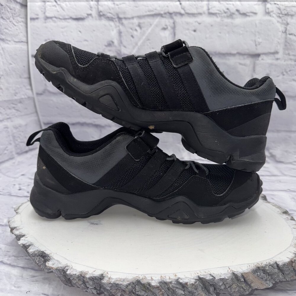 Adidas Terrex AX2R CF K Boys Size 5 Hiking Shoes (BB1930) Black / Gray - Picture 8 of 10